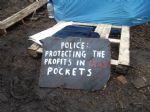 Barton Moss Anti Fracking Protest 13th December 2013